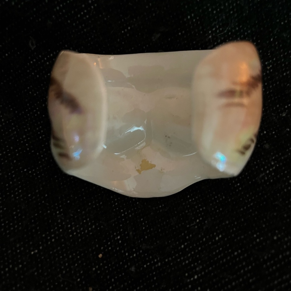 KM (Karen & Mark Kelleher- Maui, Hawaii) Cat Cuff (Hand Painted) Bracelet - Picture 6 of 8